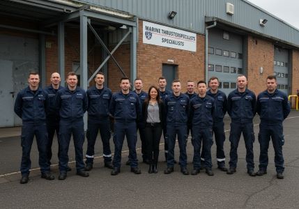 The Marine Thruster Specialists team